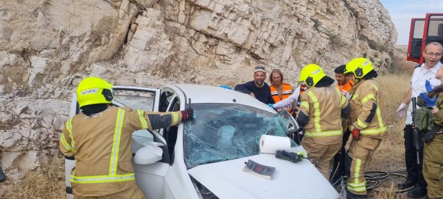 דיווח ראשוני: תאונת דרכים קשה מאוד בבנימין