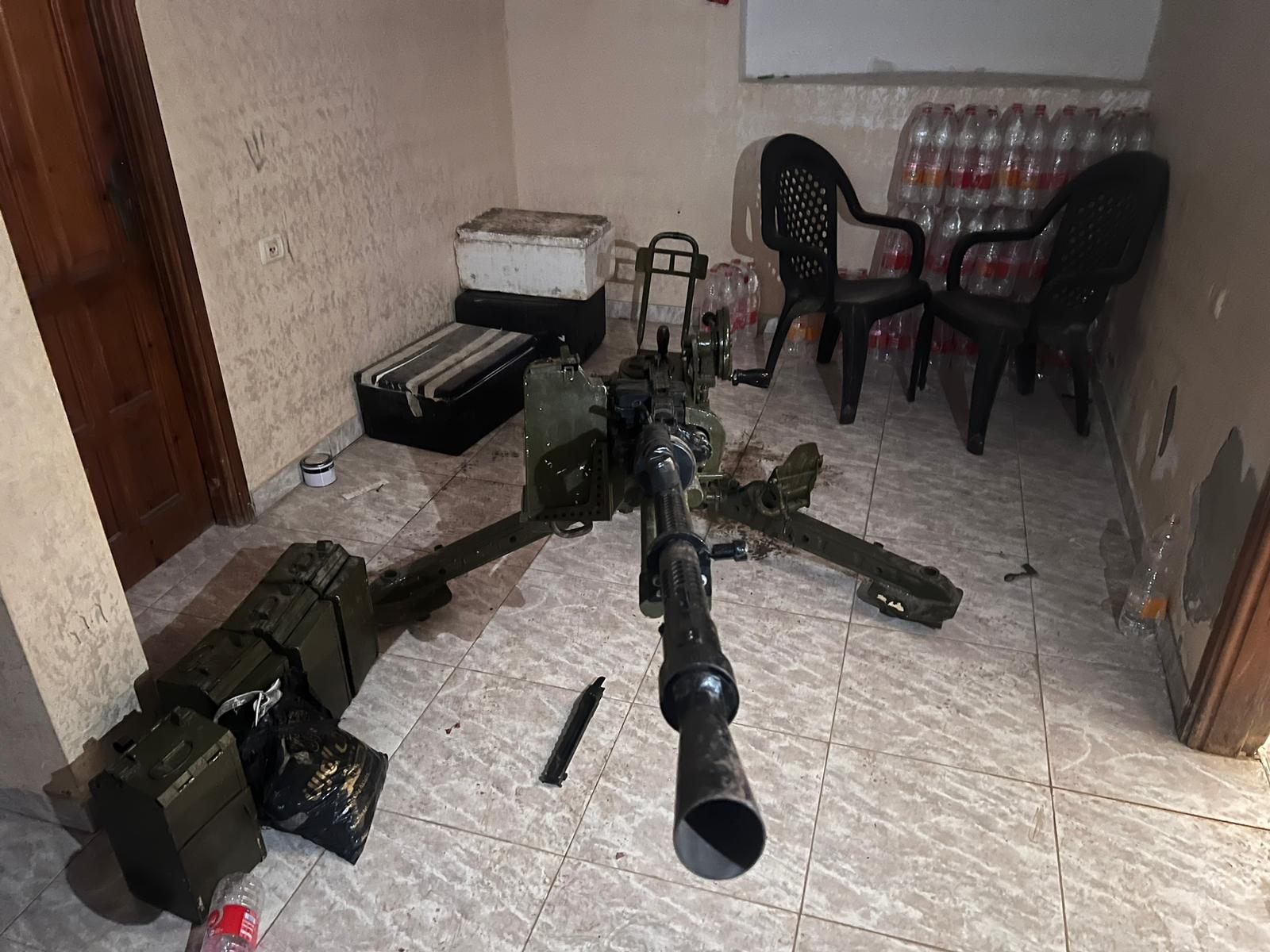 הפעילות ברפיח: מחבלים נעצרו, אמצעי לחימה נתפסו