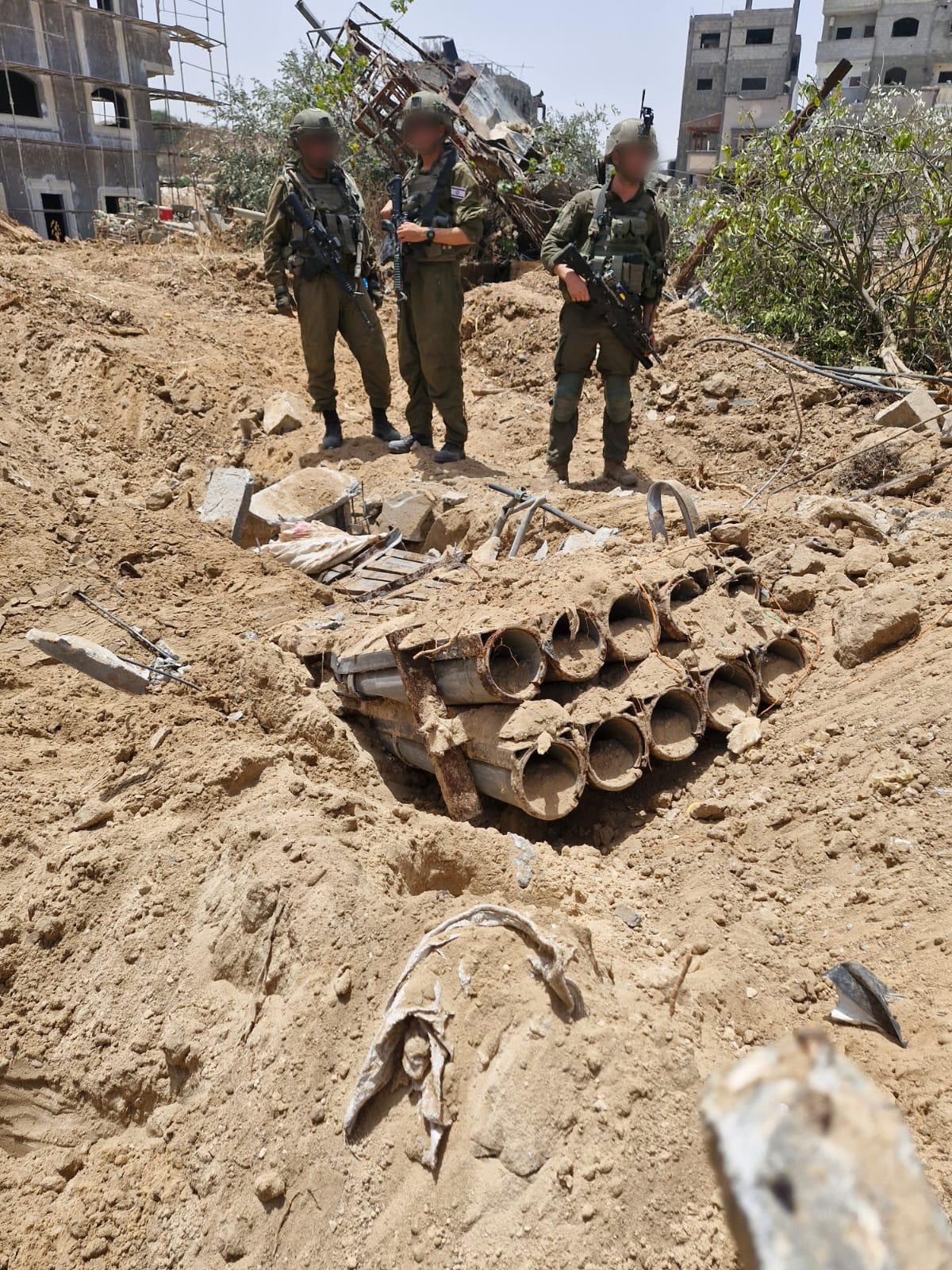 הלחימה בג'באליה: חטיבה 7 השמידו משגרים מוכנים לירי