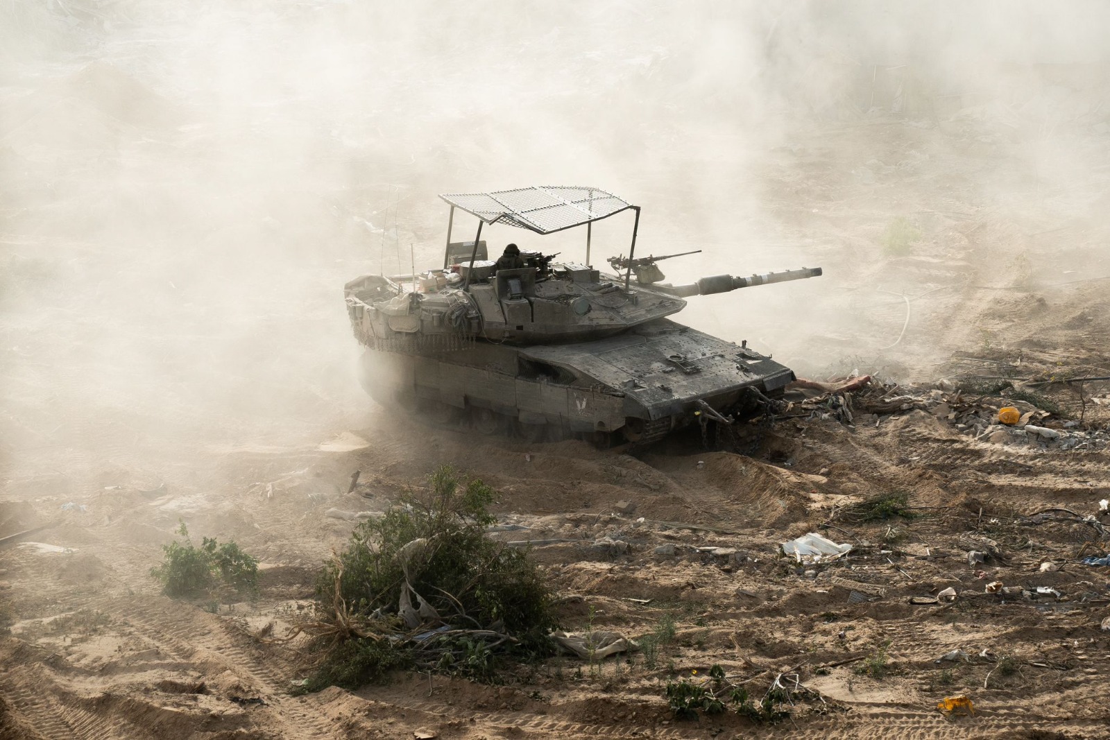 בניגוד לדיווחים הפלסטיניים: צה"ל עדין בג'באליה