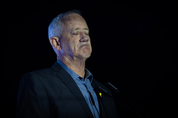 בעקבות הפרישה: זה מספר המצביעים שנטשו את גנץ