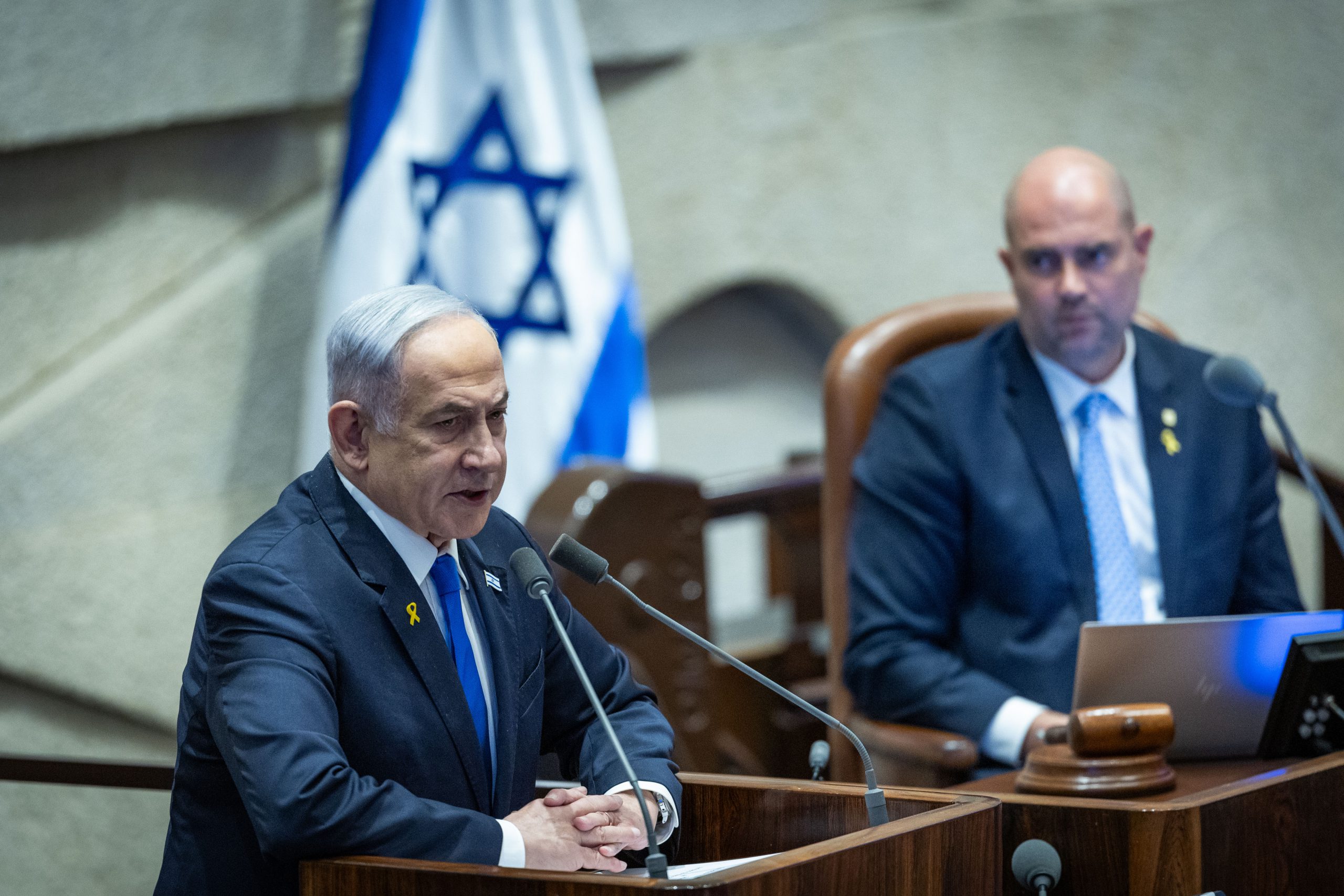 נתניהו במליאה: מחויבים להצעה של הנשיא ביידן