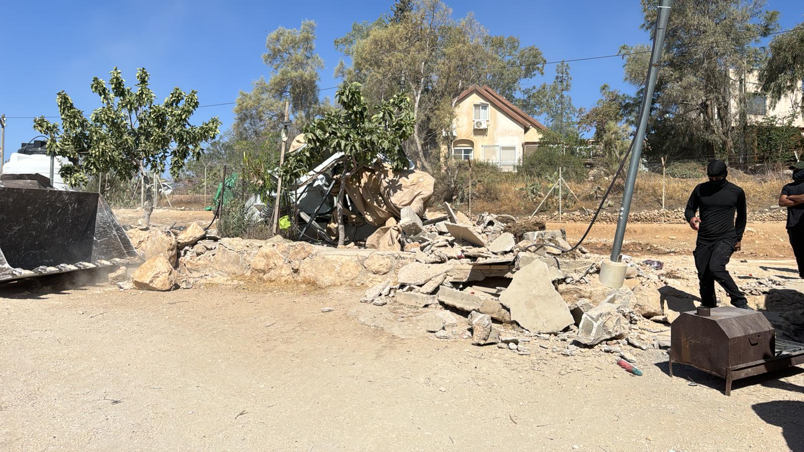 אכיפה נוספת: מספר מבנים לא חוקיים נהרסו בהר חברון