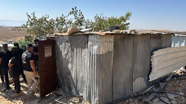אכיפה נוספת: מספר מבנים לא חוקיים נהרסו בהר חברון