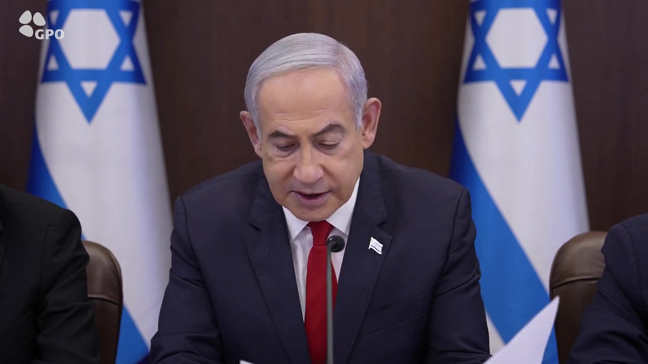 נתניהו ישיבת הממשלה