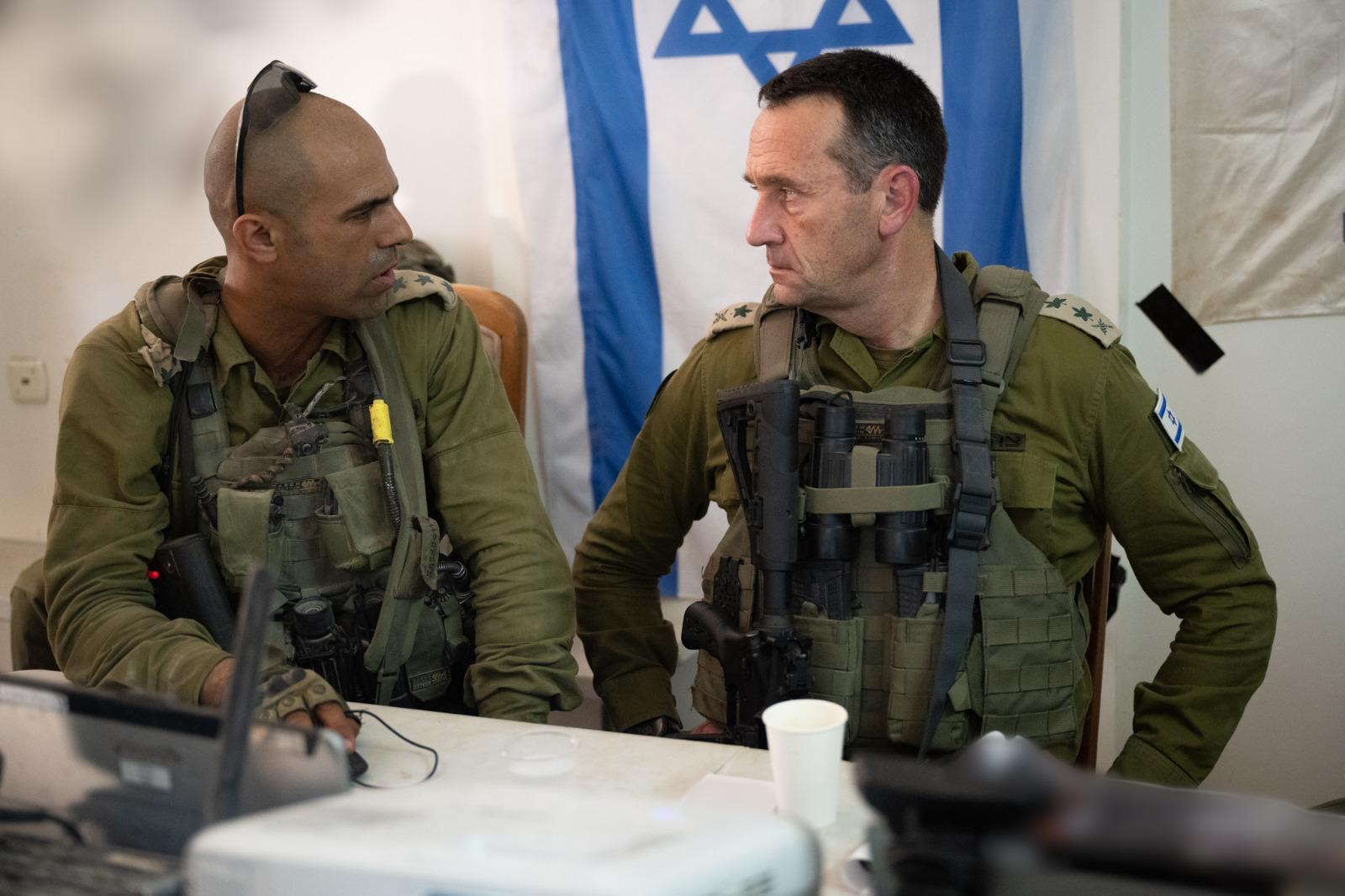 הרמטכ"ל בעזה: אין פה דשדוש ולא עמידה במקום