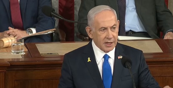 נתניהו אחרי הנאום: "הזכות הגדולה של חיי"