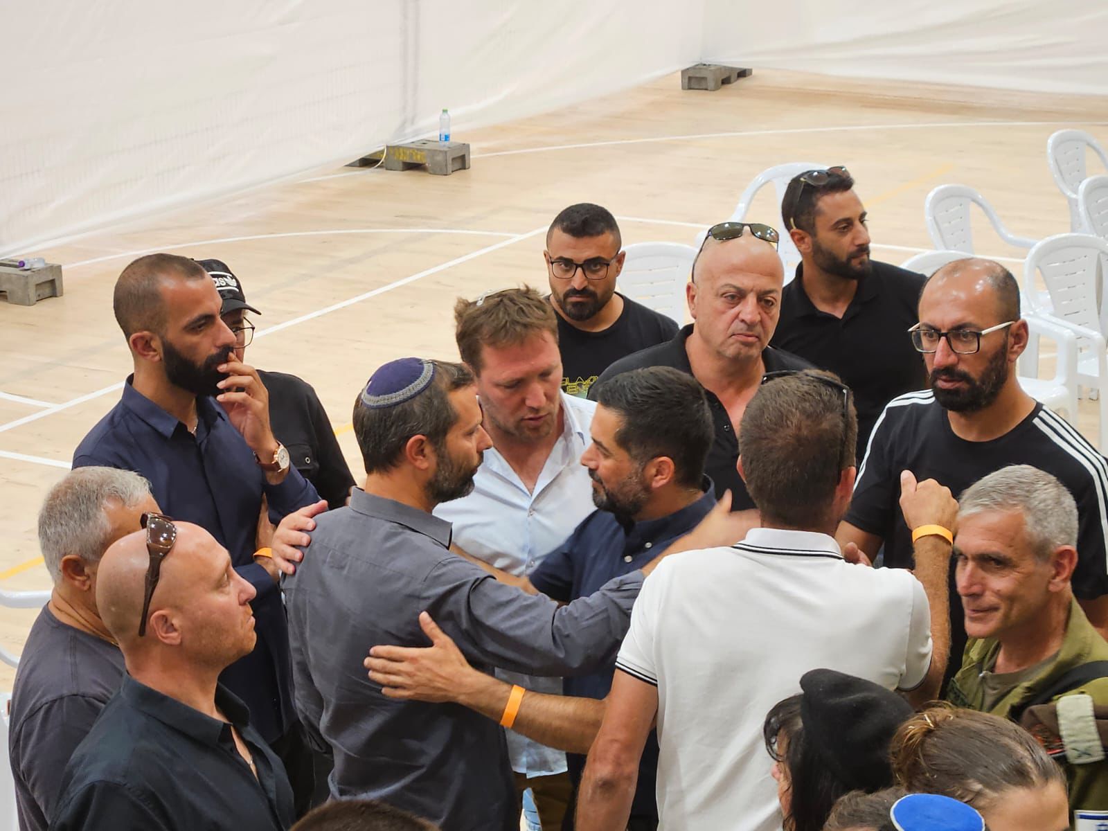 לחיזוק ותמיכה: מועצת יש"ע ביקרה במג'דל שמס