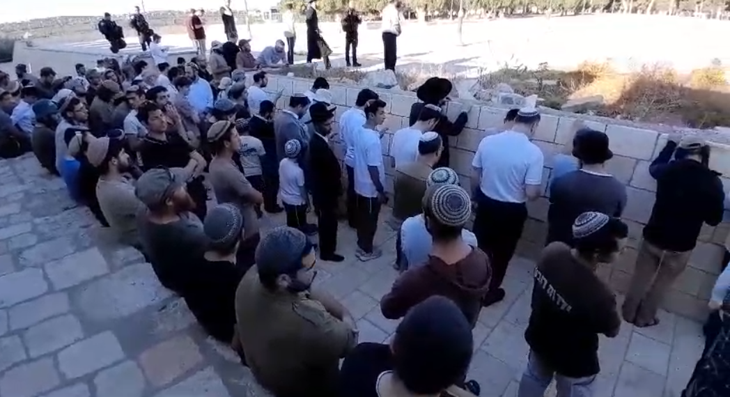 בוקרו של תשעה באב: כ-1,000 יהודים עלו להר הבית
