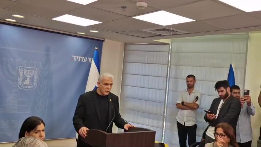לפיד מזהיר: "הולך ומתקרב אלינו אסון כלכלי"