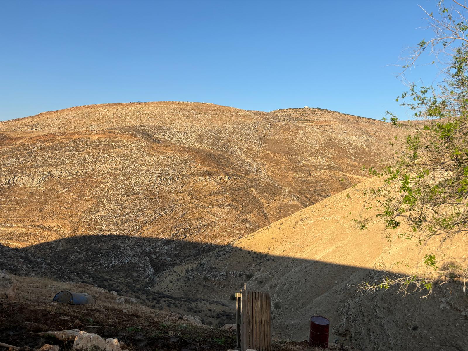 הנוף הנשקף מהנקודה השנייה שהקים נעם (קרדיט: נעם ג'קסון)