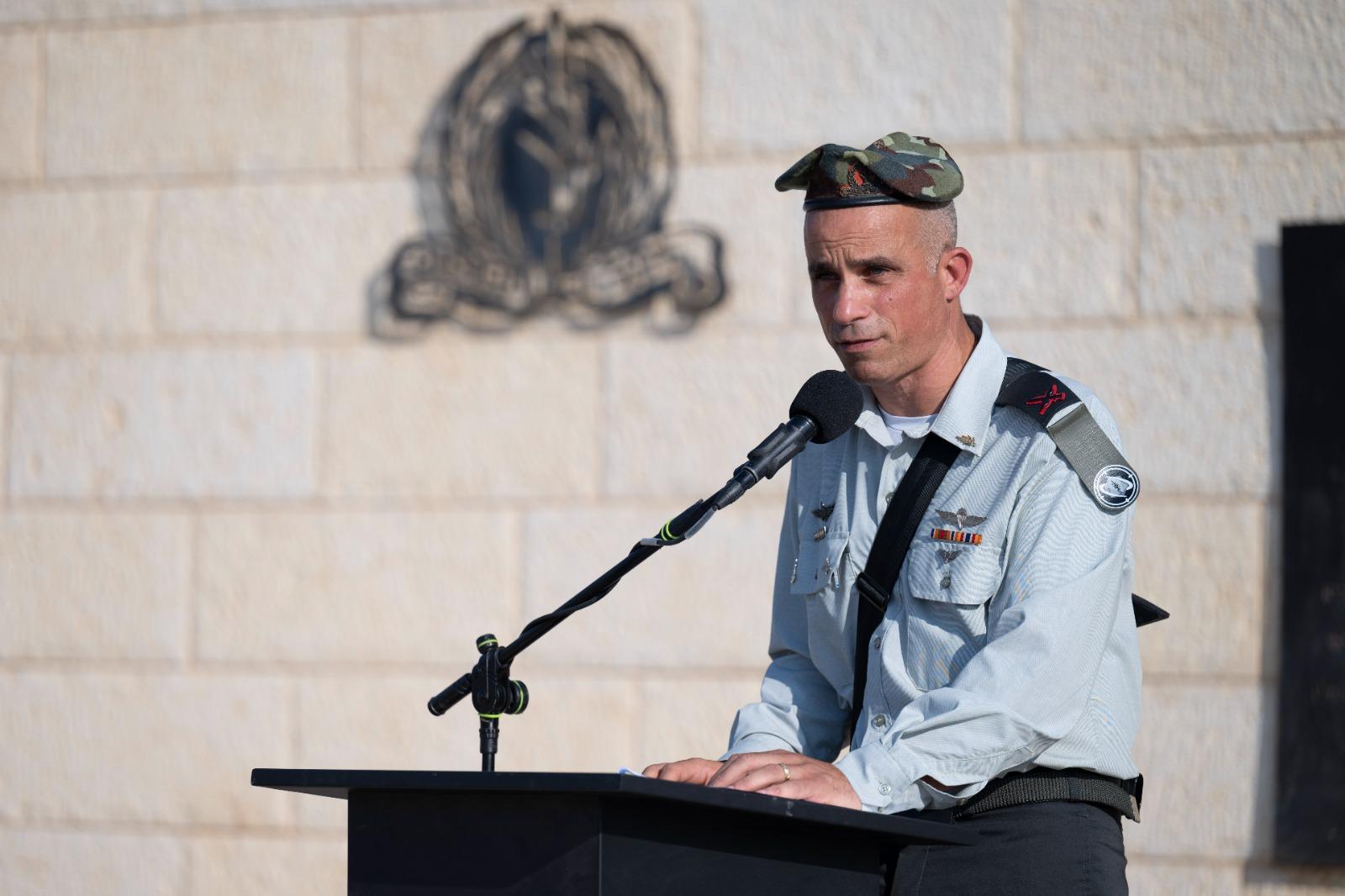 מפקד הכשרות הבסיס תא"ל שרון אלטיט ( דובר צה"ל)