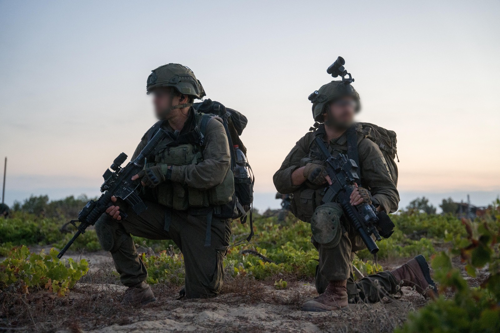 הלחימה בעזה: צה"ל תקף במרחב ממנו ירו לכיסופים