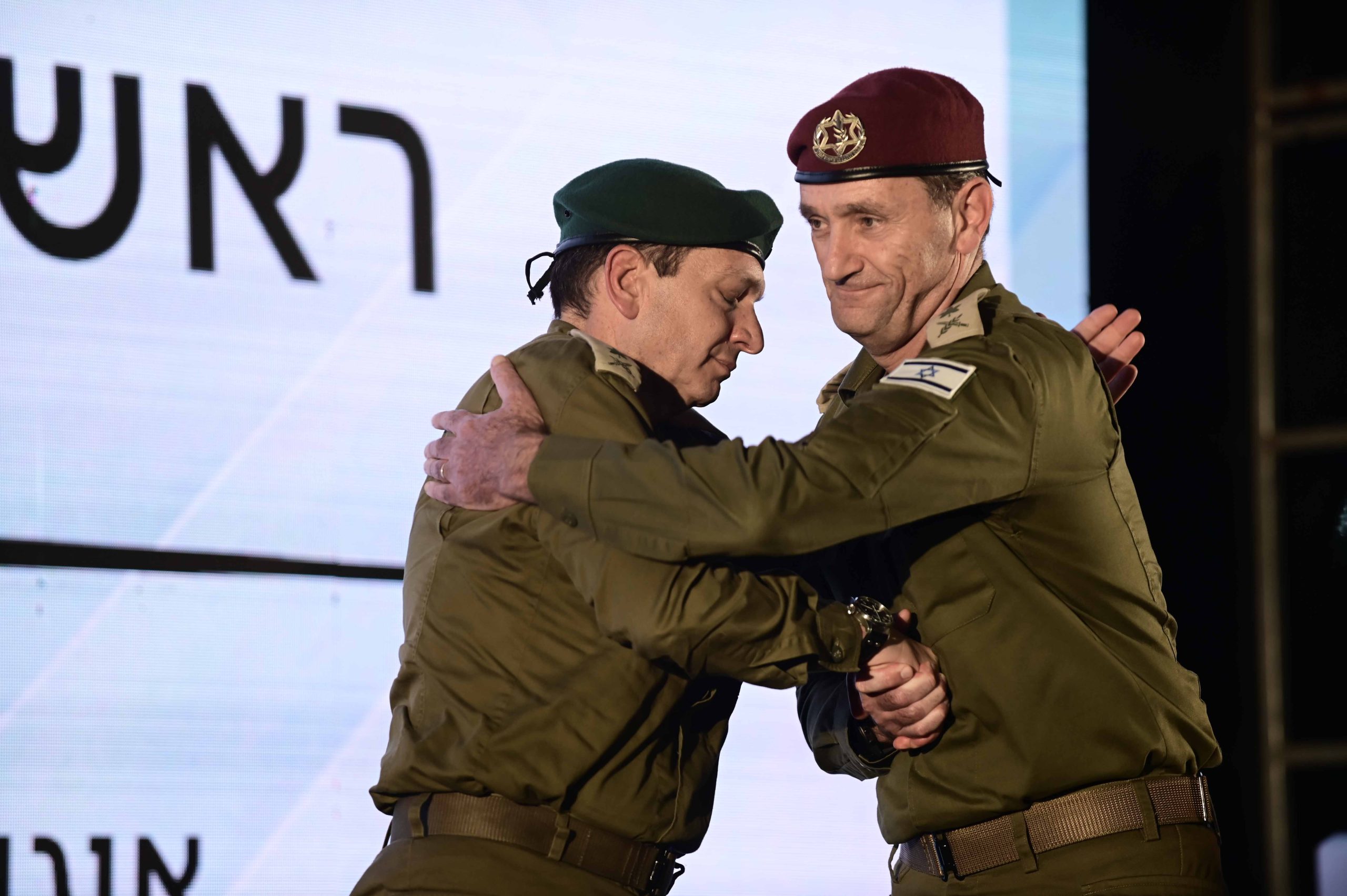 הרצי הלוי וראש אמ"ן הקודם אהרון חליווה
