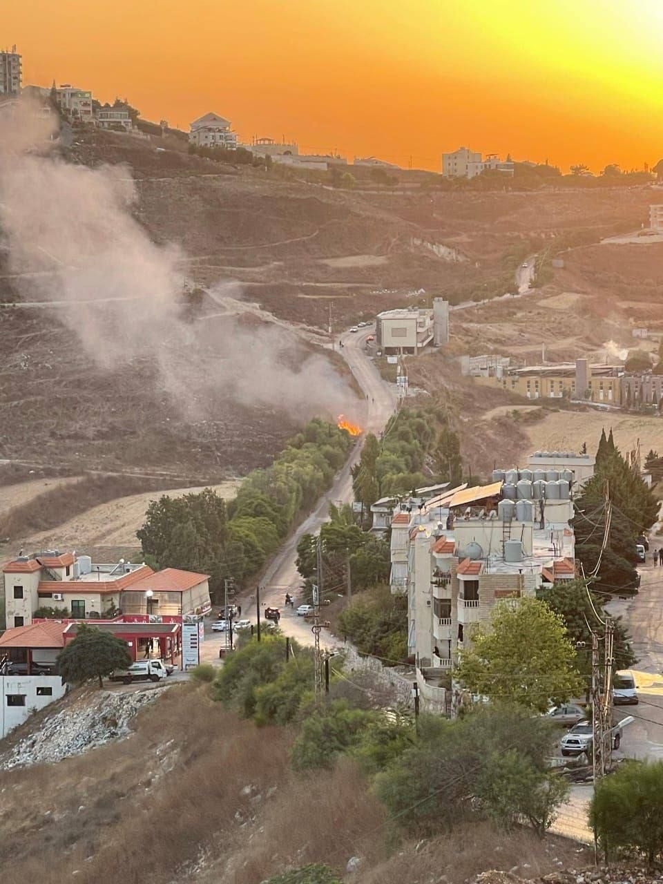חיסול נוסף בלבנון: כלי טיס תקף רכב ואופנוע בכפר ג'וז