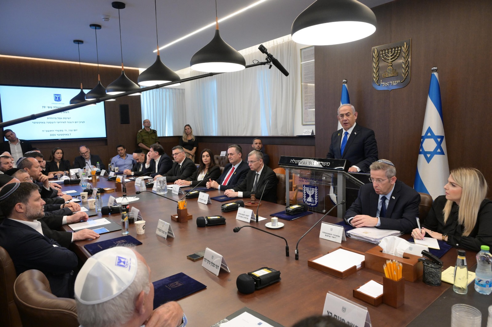 שום מילה על אחריות, נתניהו: נסיים את המלחמה עם השלמת היעדים