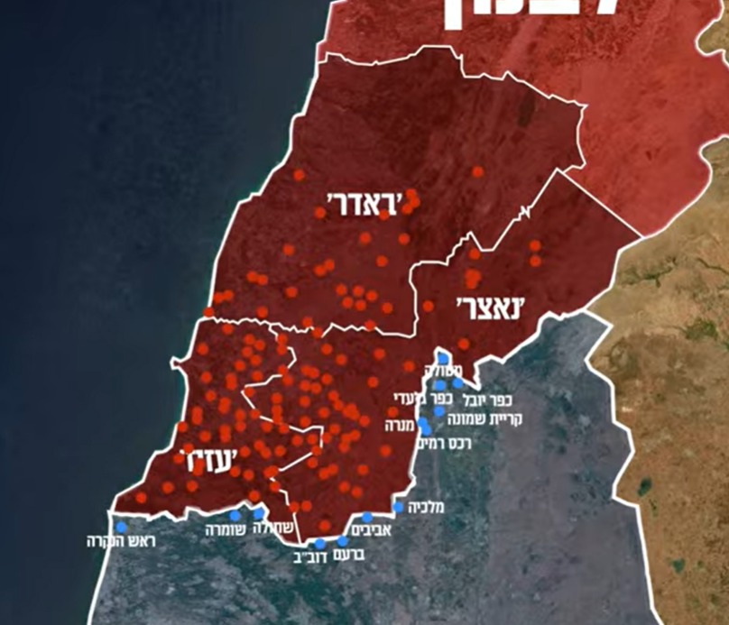 צה"ל חיסל מהאוויר את מפקדת חיזבאללה בדרום לבנון
