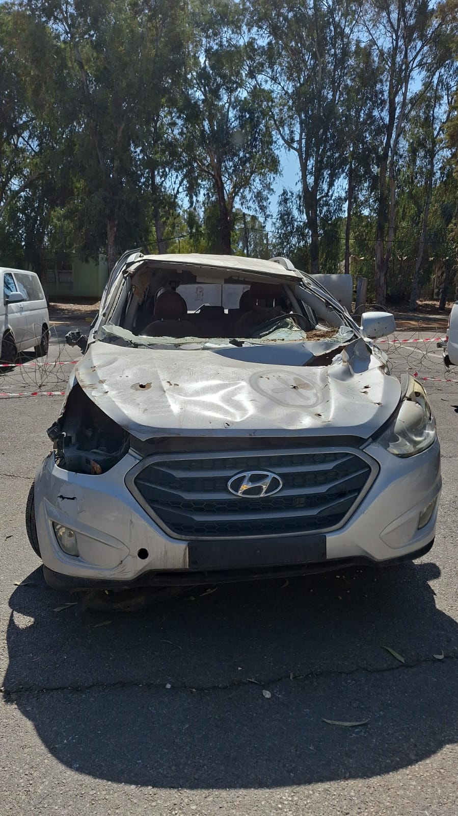 יונדאי שנגנב לרצועה ומחבלים עשו בו שימוש בפלישה לכפר עזה, אותר בו מודיעין רב