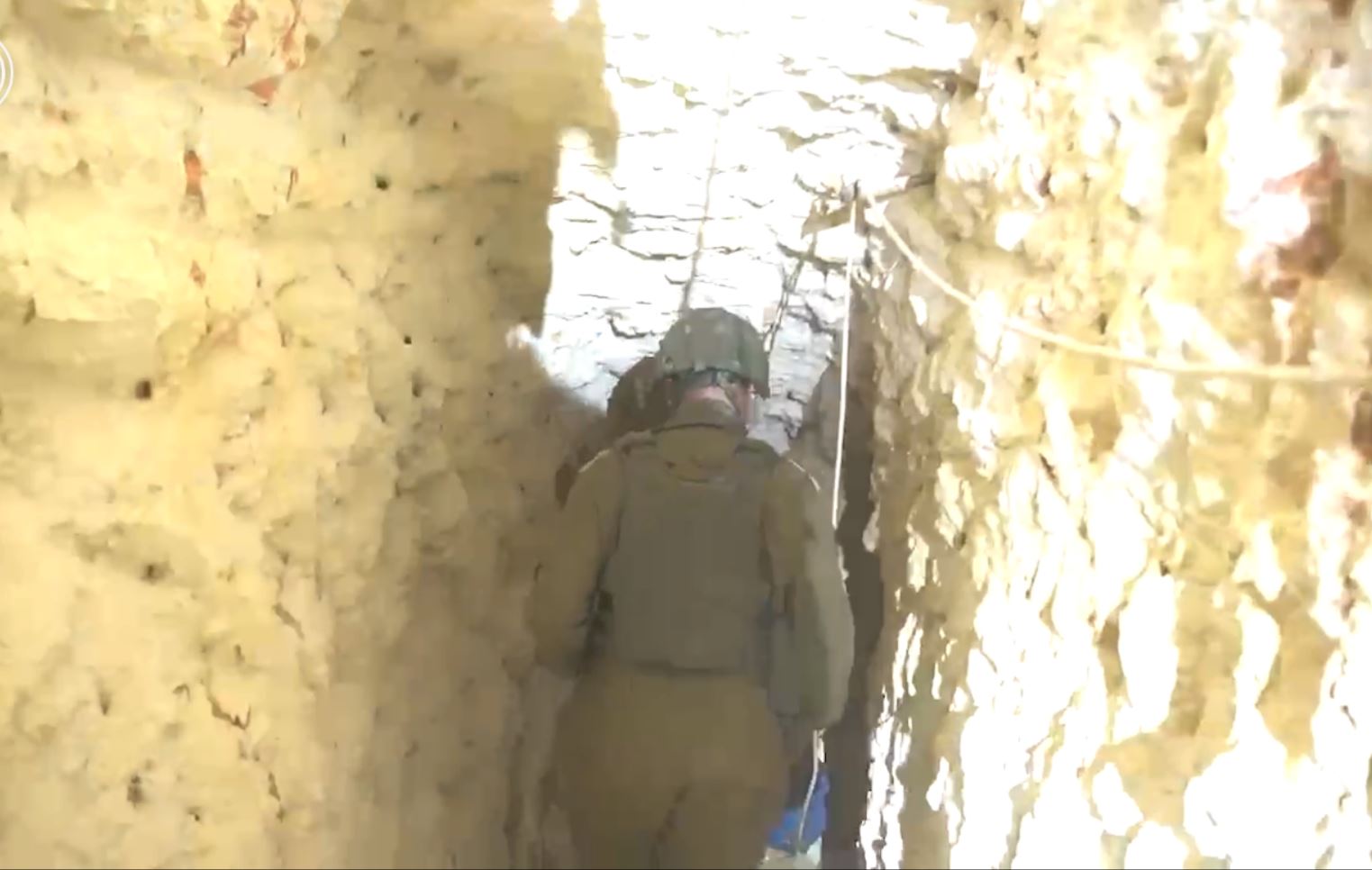 מנהרת חיזבאללה חצי קילומטר משטח ישראל (דובר צה"ל)