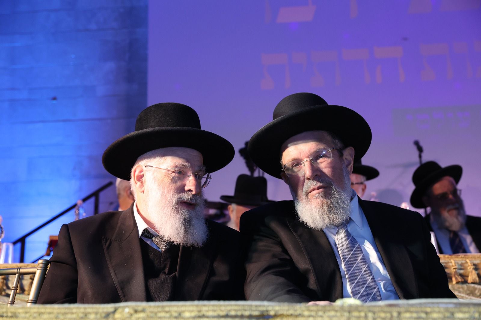 גלריית ענק: הקבלת פני הרבנים הסרוגים בירושלים