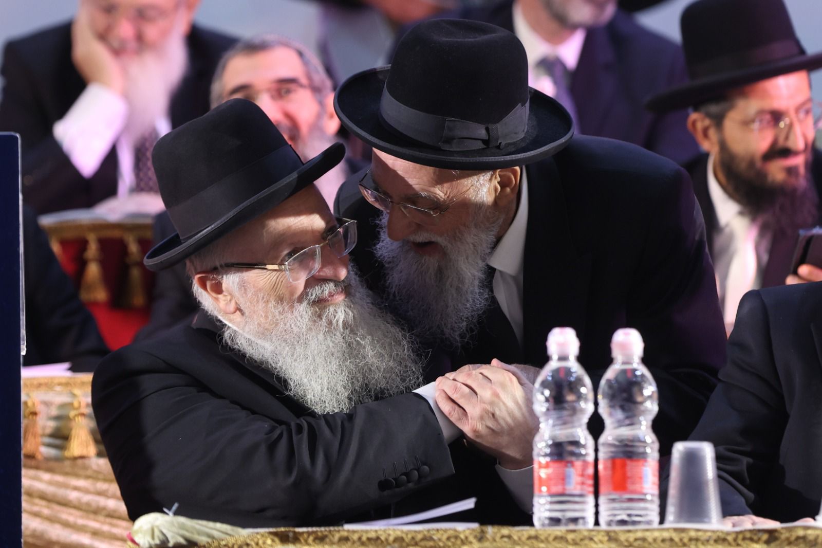 גלריית ענק: הקבלת פני הרבנים הסרוגים בירושלים