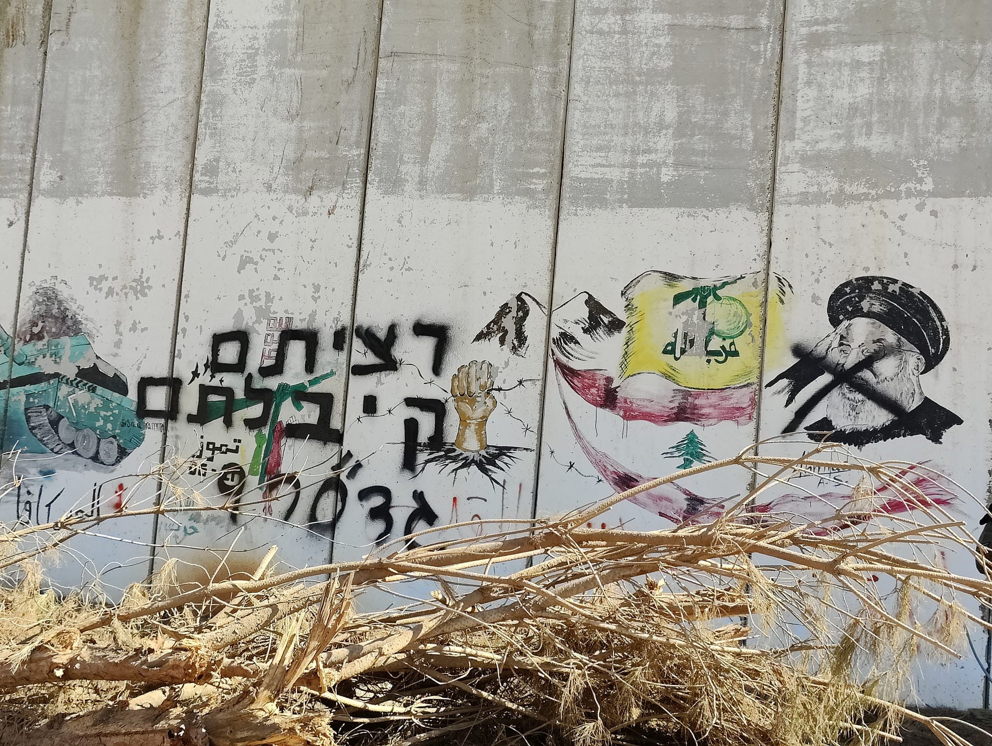 גרפיטי בדרום לבנון,