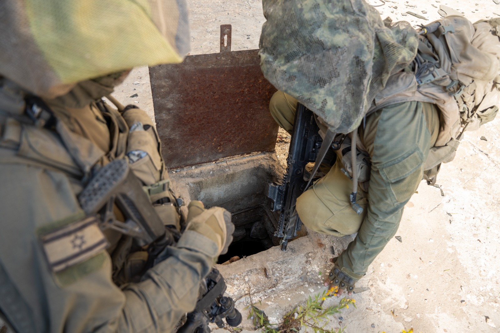 צפו: צה"ל השמיד מפקדה תת קרקעית של חיזבאללה בדרום לבנון