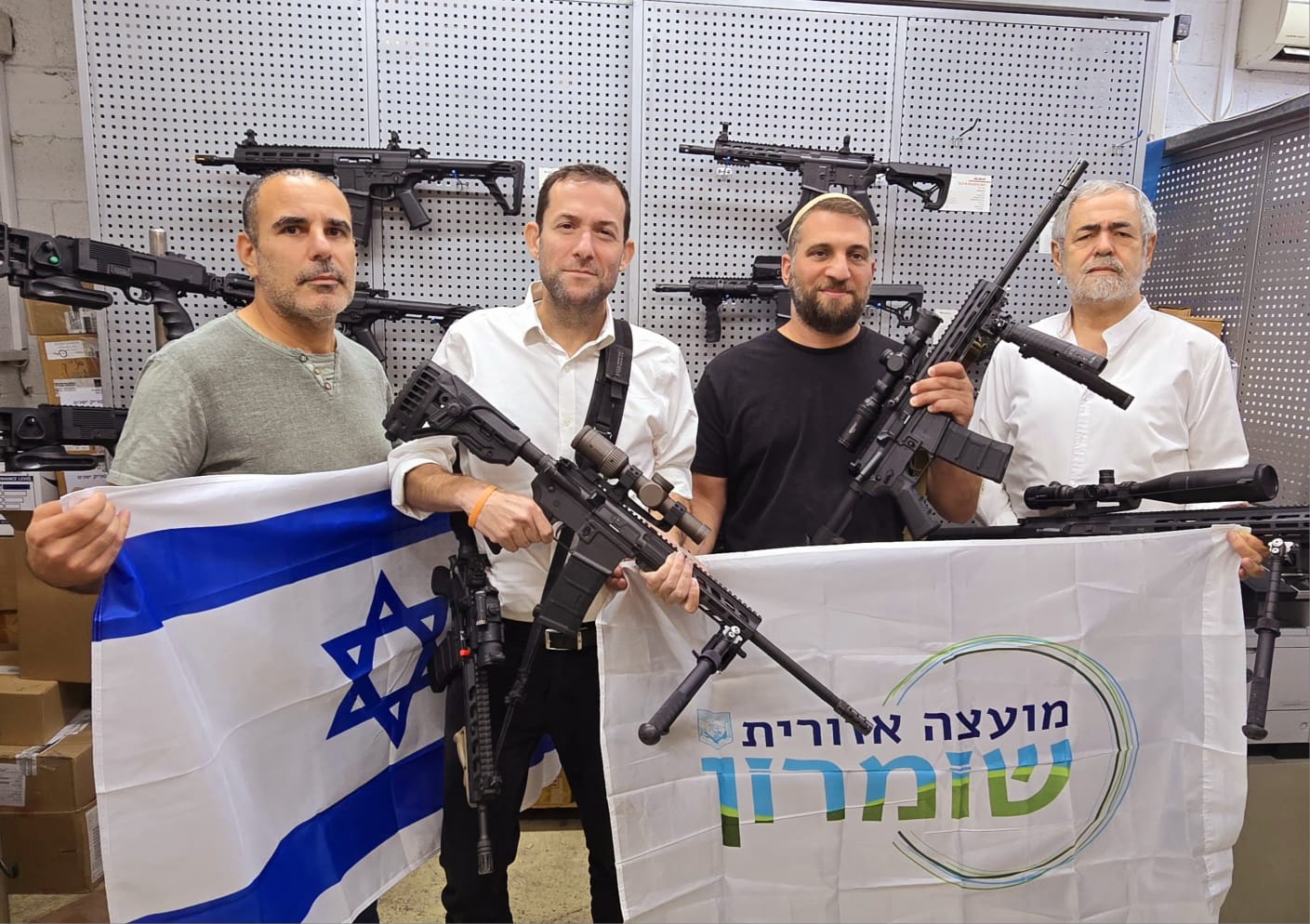 לראשונה בישראל: רובי צלפים לכיתות הכוננות בשומרון