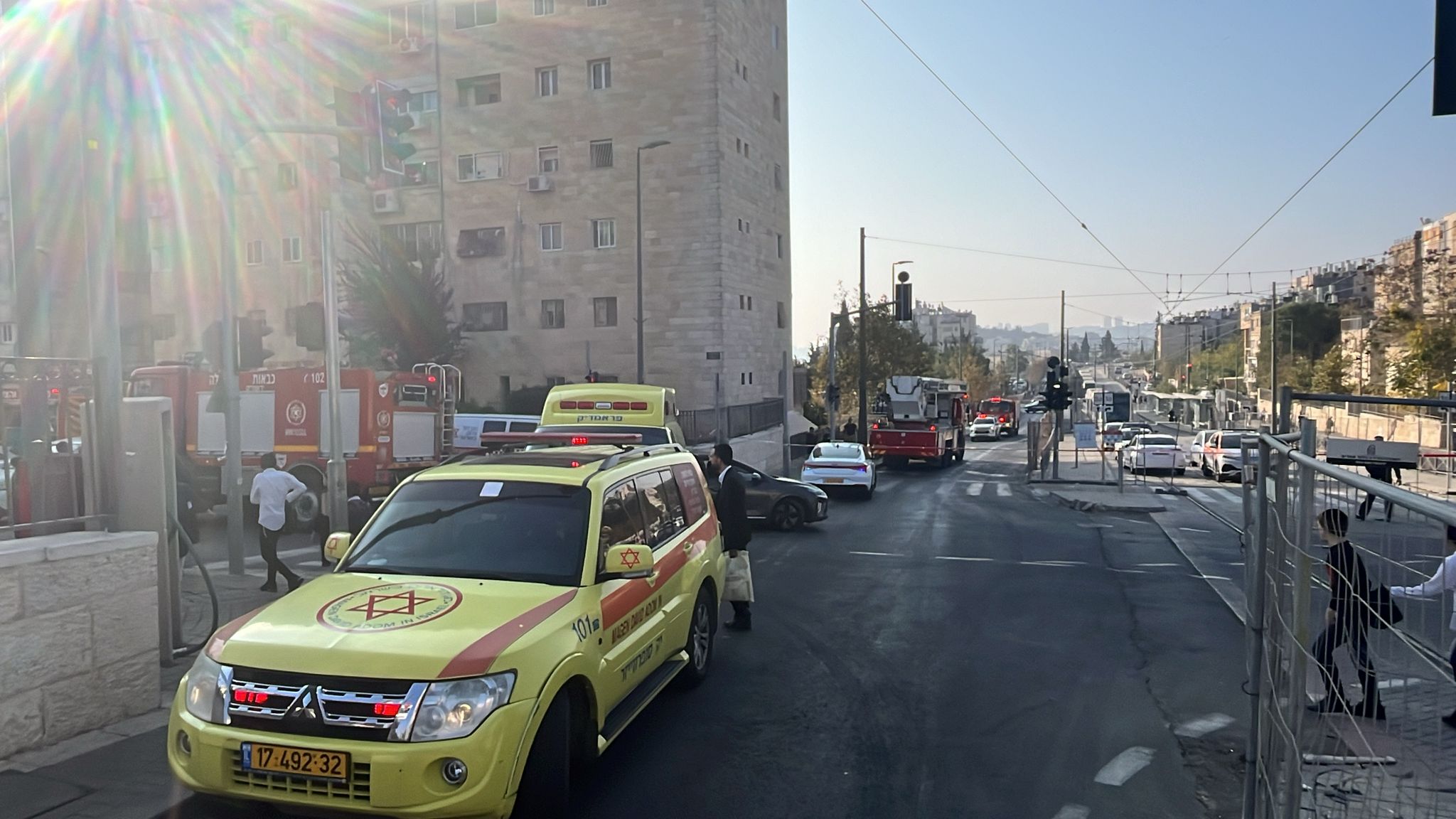 שריפה פרצה בדירה בירושלים, אישה בת 70 במצב קשה
