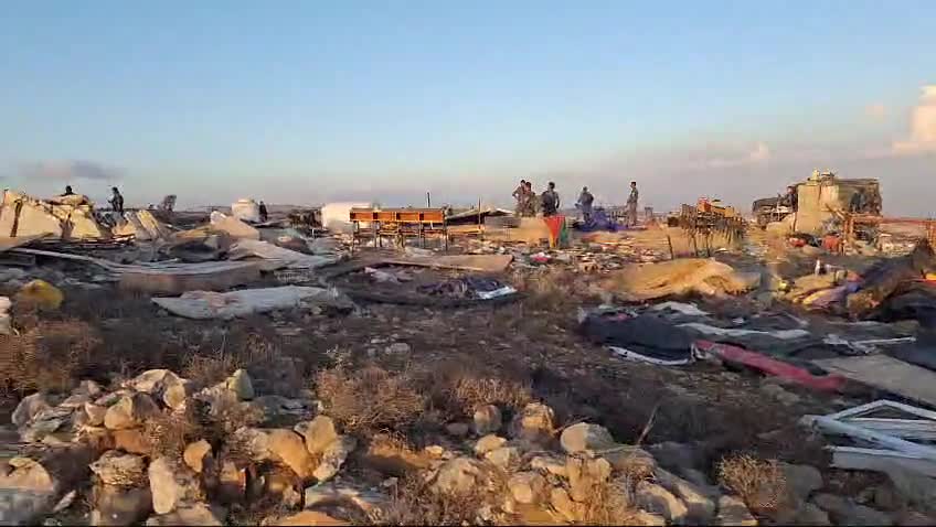 באמצע השבת: עוד ניסיון פינוי בגבעת צור הראל