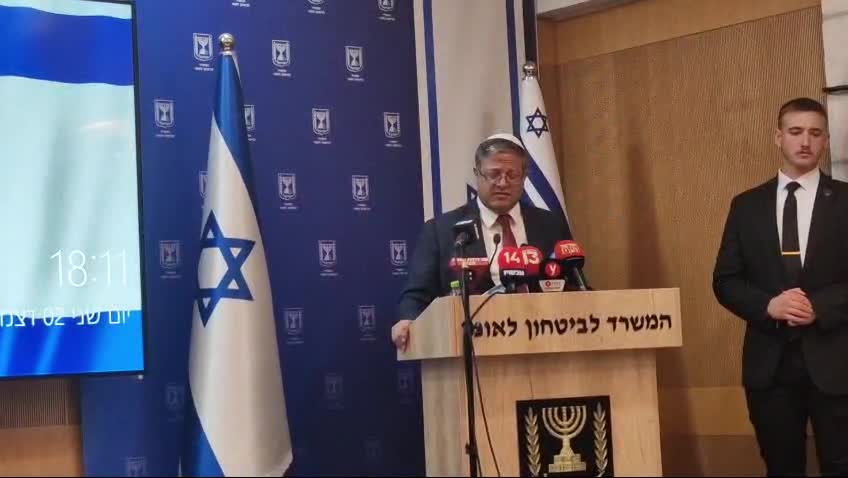 בן גביר מאיים: "האחריות תהיה על מי שפועלים נגד אינטרס הימין"