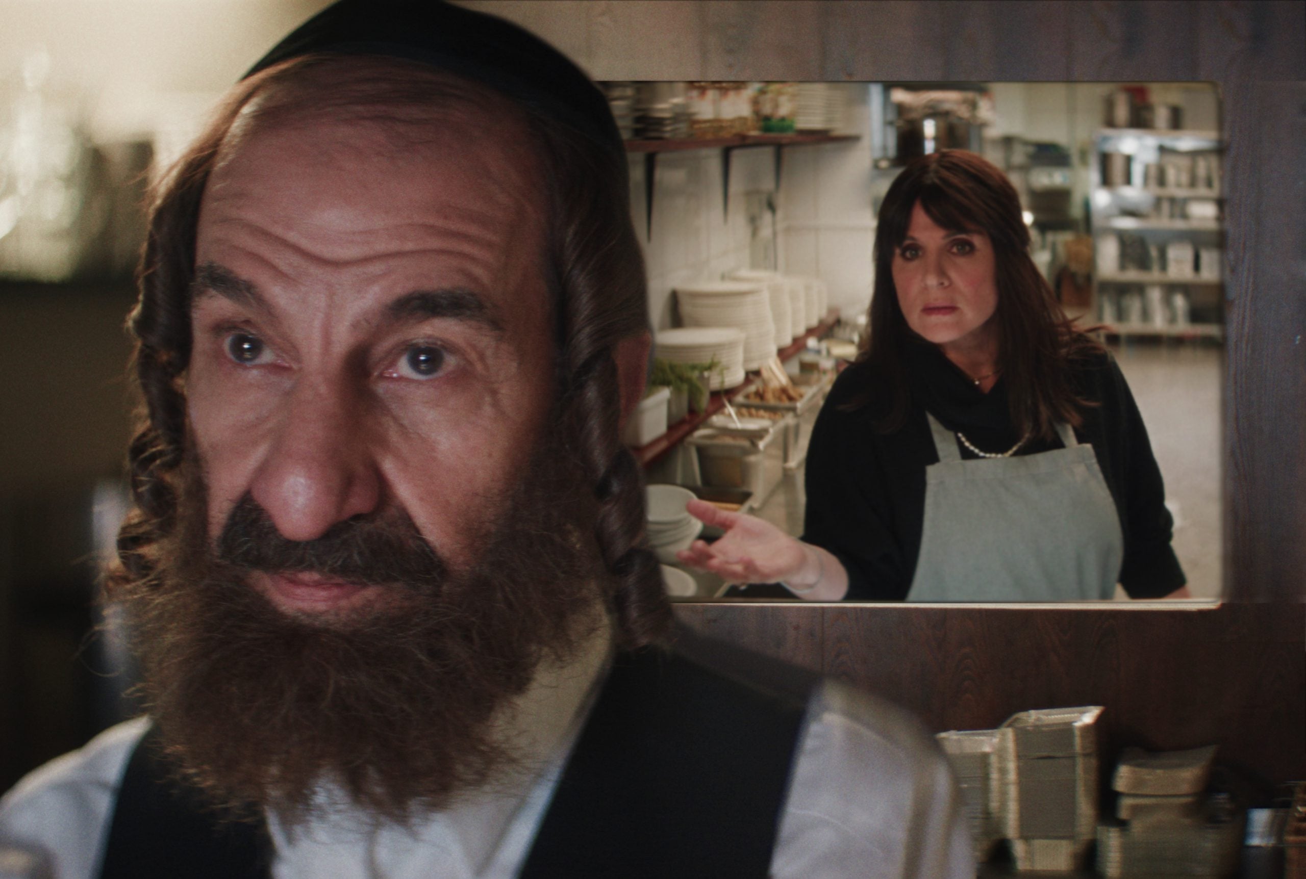 המשיכה של משפחת שטיסל לאלמנות היא כבר מסורת – נוחעם ופנינה (גיא רז, באדיבות yes)