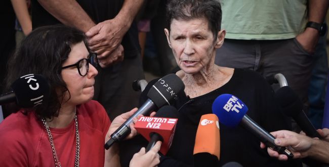 יוכבד ליפשיץ העידה: זה מה שהציל אותי בשבי החמאס