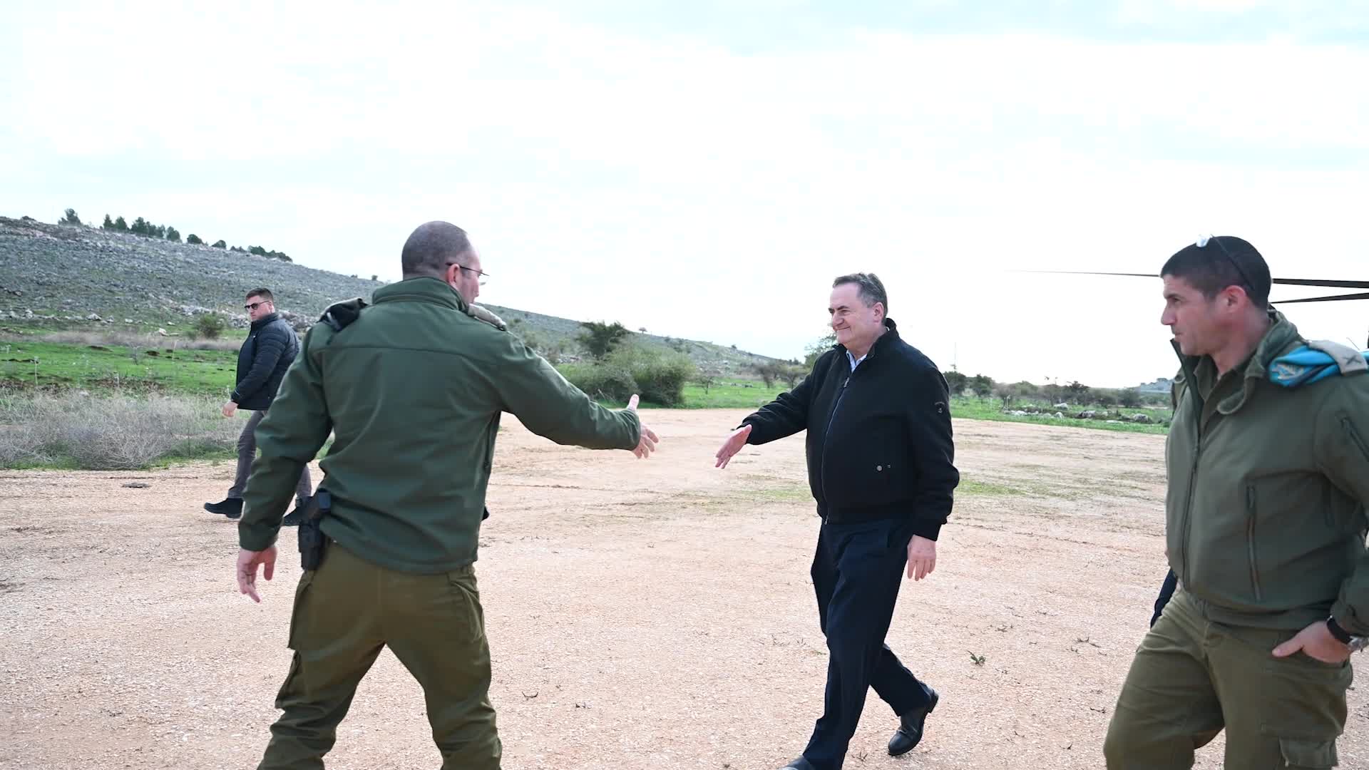 שר הביטחון בתערוכת נשק בצפון 5.1.24 שירה קינן 3
