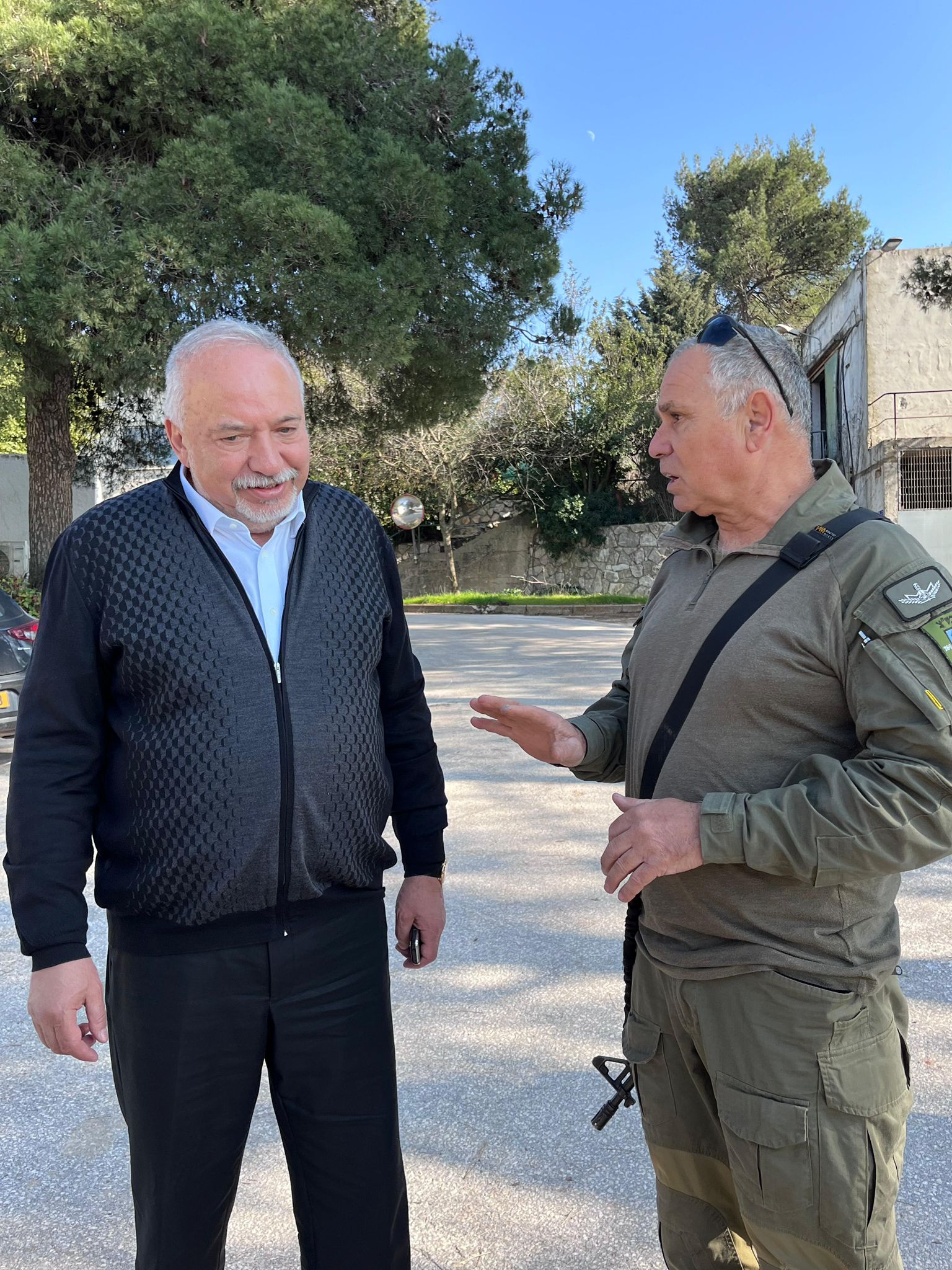 ליברמן במטולה: "הסכם הפסקת האש מסכן את הצפון"