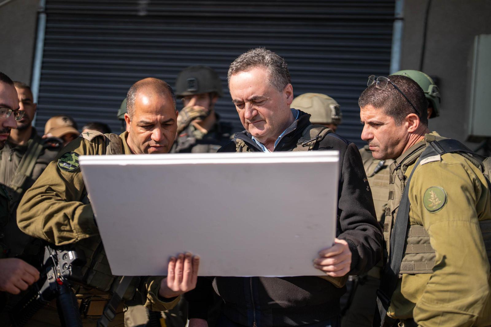 כ"ץ בזירת פיגוע הירי: "נבצע פעילות סיכול נרחבת"
