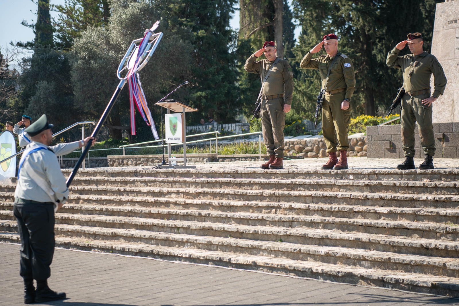 אחרי שלוש שנים: התא"ל הסרוג סיים את תפקידו