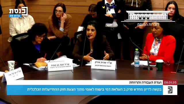 יועמשית הכנסת על בן גביר
