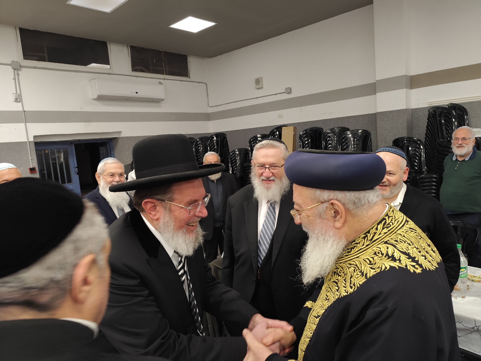 הראשון לציון הרב עמאר עם הרב בר (מכון הלכה ברורה)