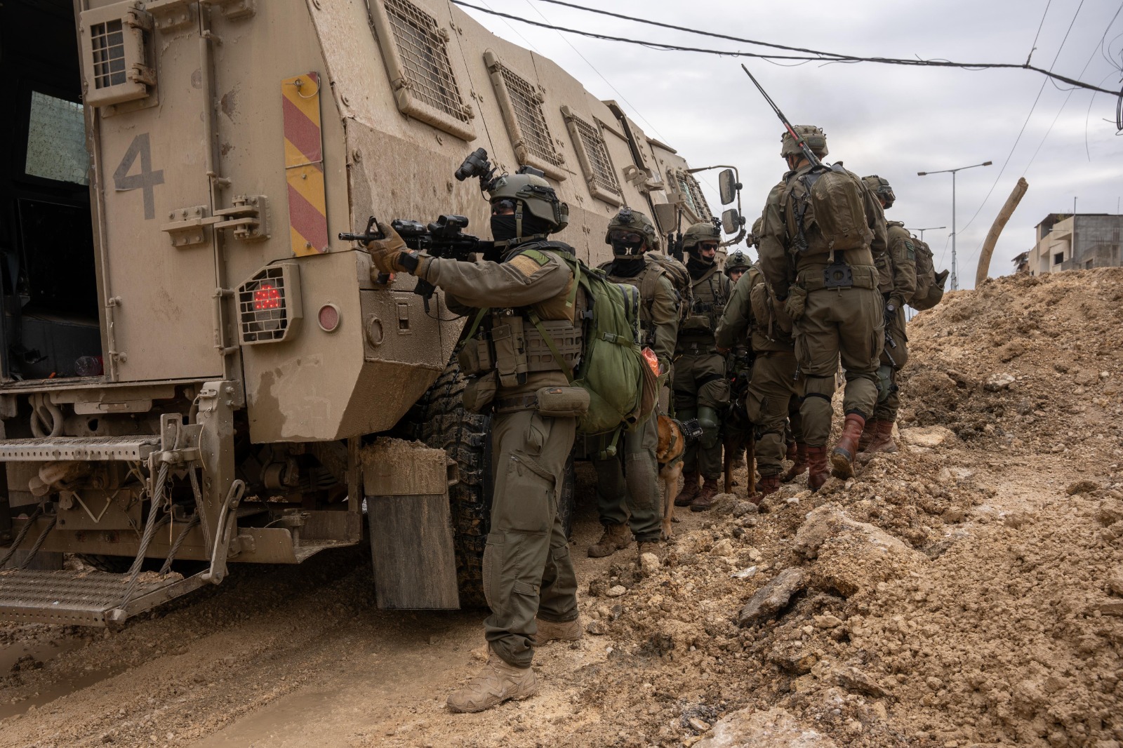 המבצע מתרחב: צפו בתיעוד מפעילות צה"ל בנור א-שמס