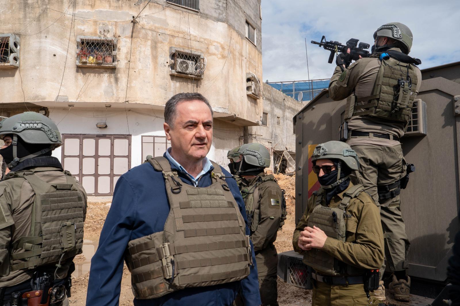 ישראל כ"ץ בטול כרם: "נצוד ונחסל את כל מי שיהיה מעורב בטרור"