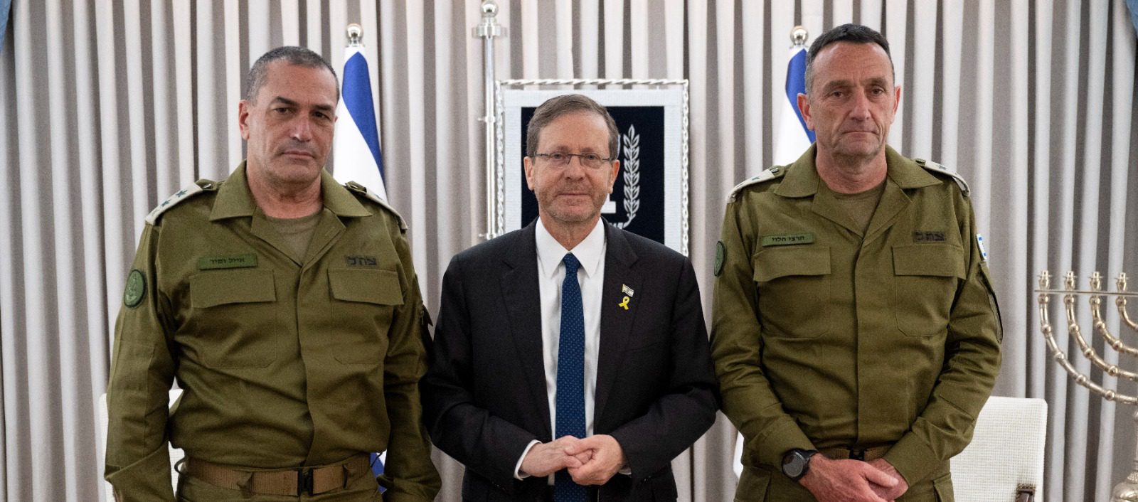 הרצוג לרמטכ"ל הנכנס: "בטוח שתצליח במשימתך לשקם את צה"ל"