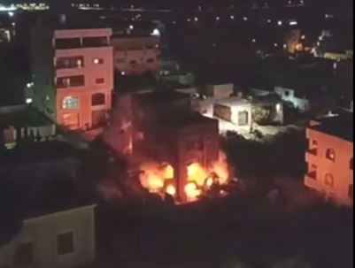 צה"ל פוצץ את ביתו של המחבל שרצח את אמנון מוכתר