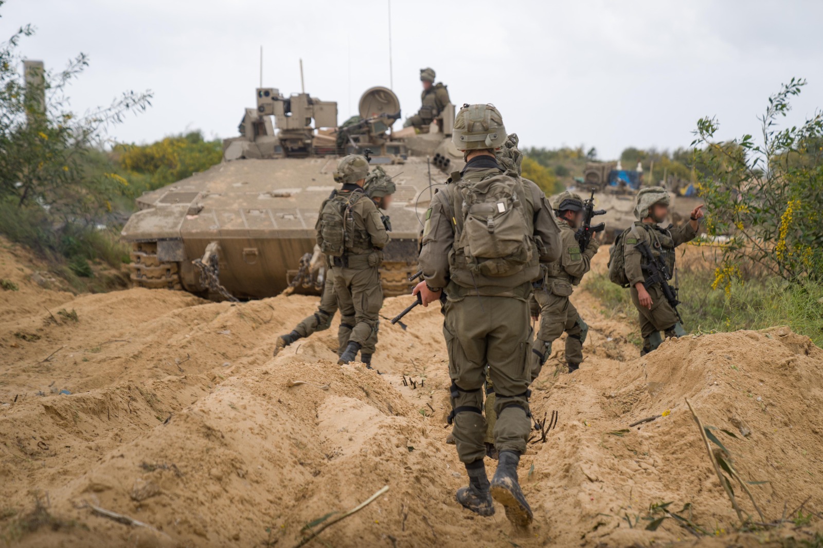 תיעוד ראשון: כוחות צה"ל פועלים בצפון הרצועה