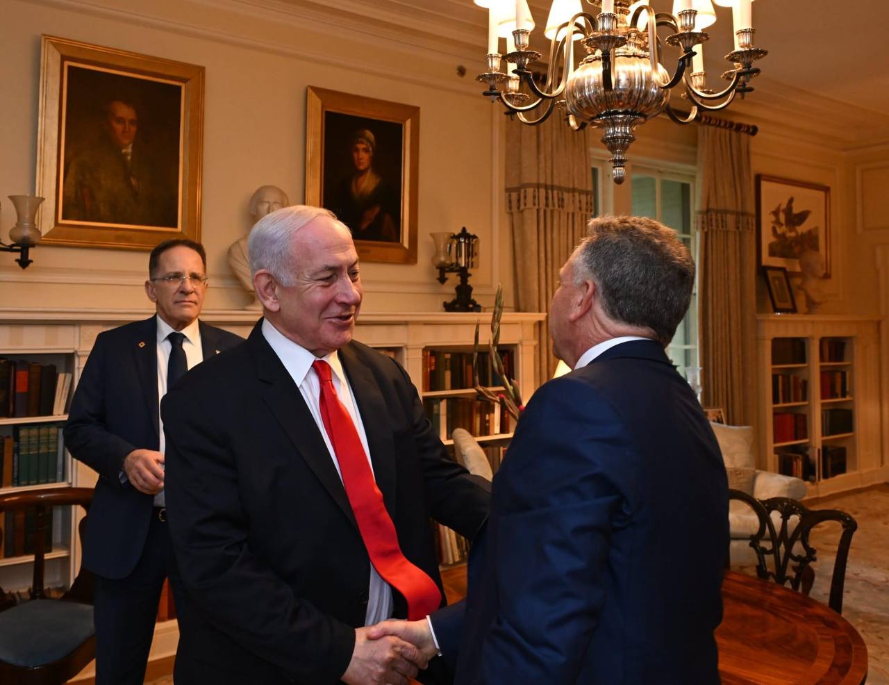 נתניהו ושליח הבית הלבן סטיב ויטקוף