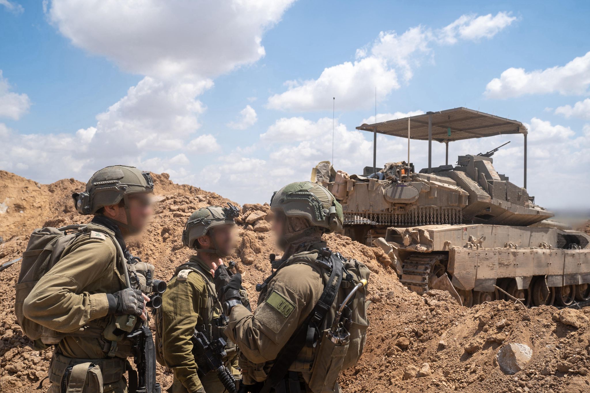 סבב רביעי במילואים: צפו בתיעוד מפעילות חטיבת ירושלים בעזה