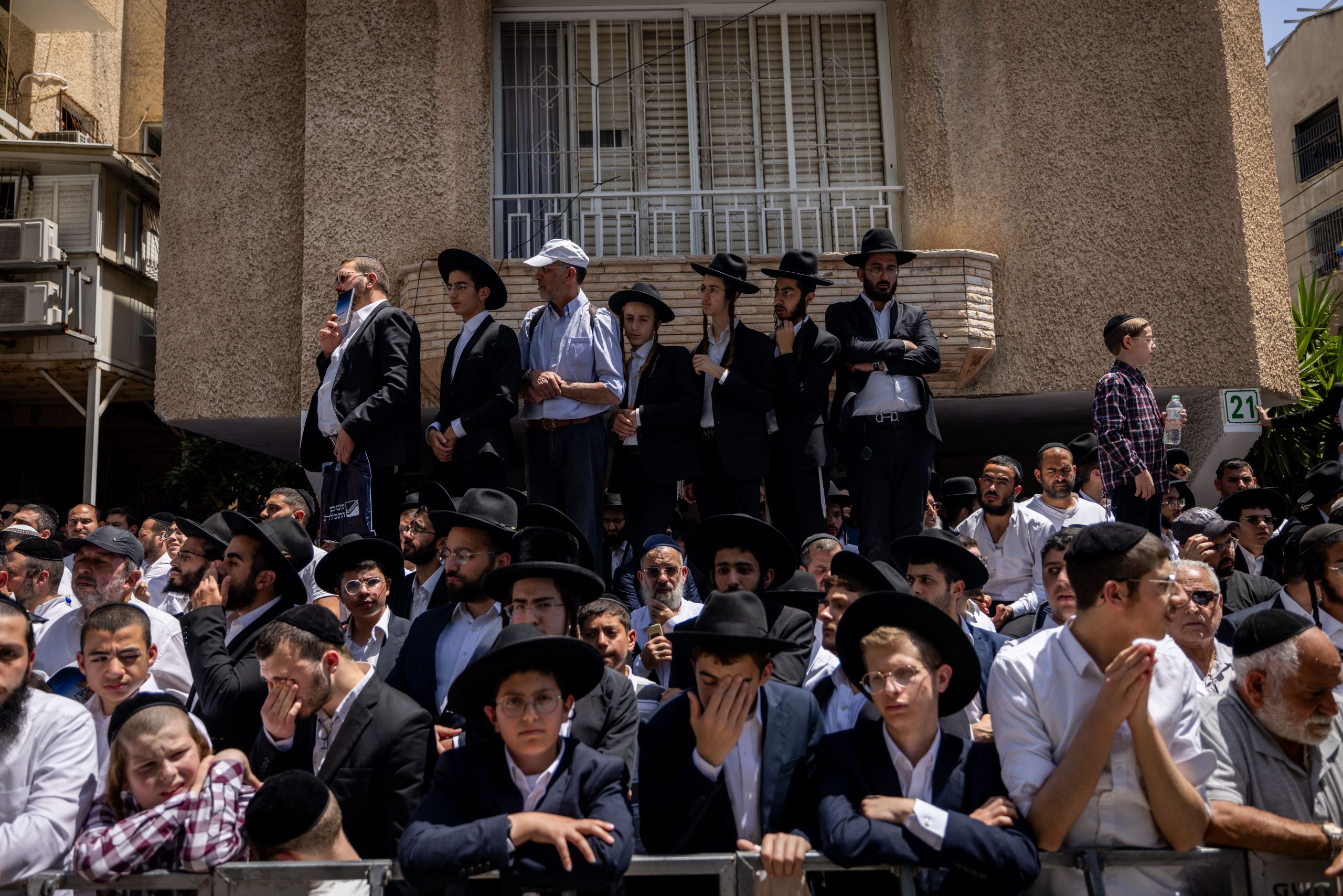 הלווית הרב מאיר מאזוז זצ"ל (חיים גולדברג/פלאש90)
