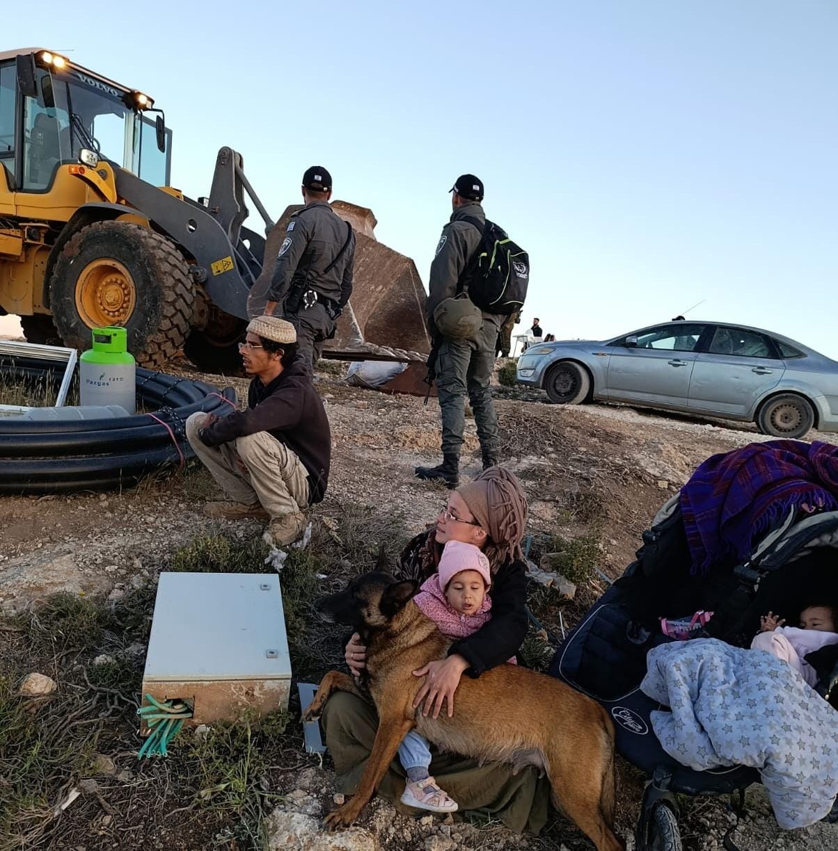 במחטף לילי: 3 משפחות פונו מביתן בגבעת אור נחמן בבנימין