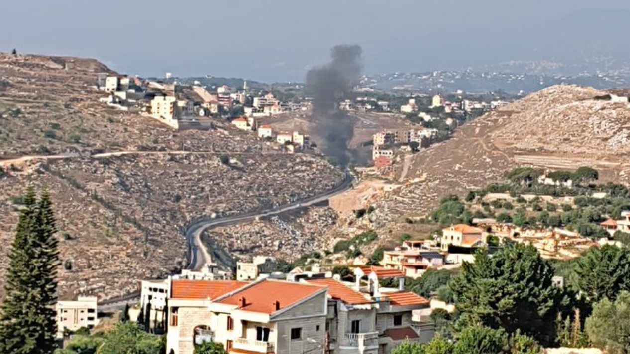 דיווח: כטב"מ תקף רכב בדרום לבנון