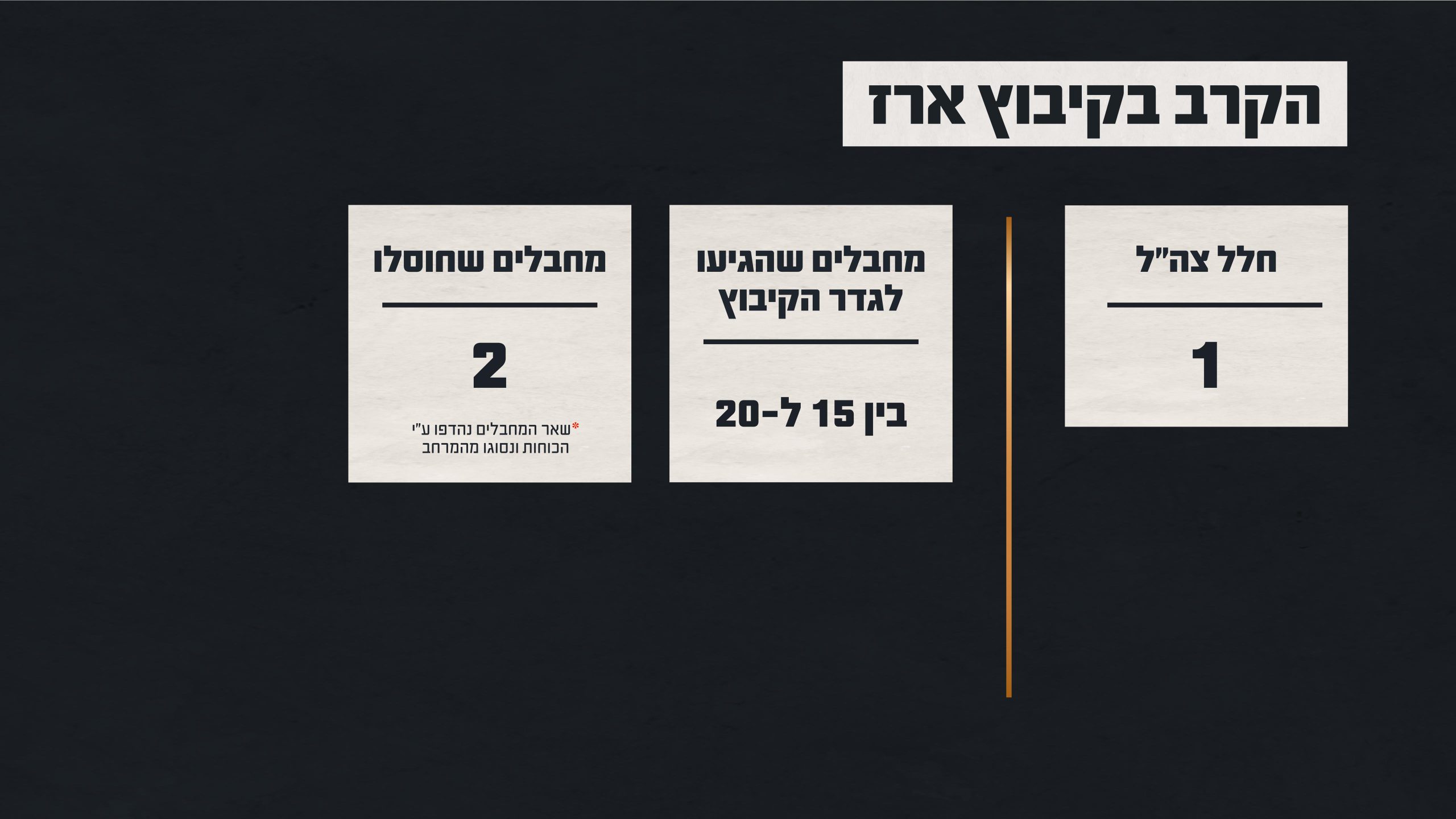 נתוני הקרב בארז (באדיבות דוצ)
